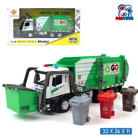 مجسّم شاحنة نفايات – حديد كهرباء بطاريى تفاعلية